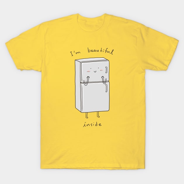 Beautiful inside T-Shirt by ilovedoodle